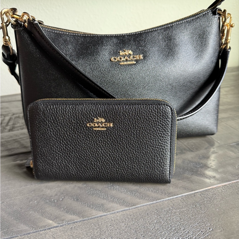 Coach Clara shoulder bag with matching wallet